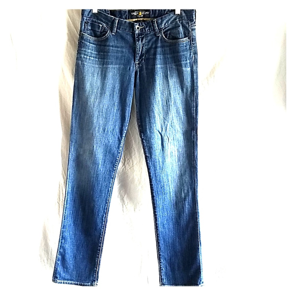 Lucky Brand Blue Jeans with a free scarf!